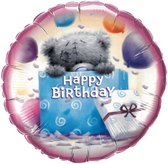 Folieballon - Beer - Me to you - Happy Birthday - 46cm - Zonder vulling