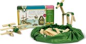 JOIN CLIPS® HOME editie - 200 verbinding clips voor houten bouwplankjes - constructie speelgoed - educatief & leerzaam