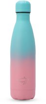 Saywhat Bottle Blue and Pink - 500ml - Drinkfles - Waterfles - Thermosfles - Thermoskan