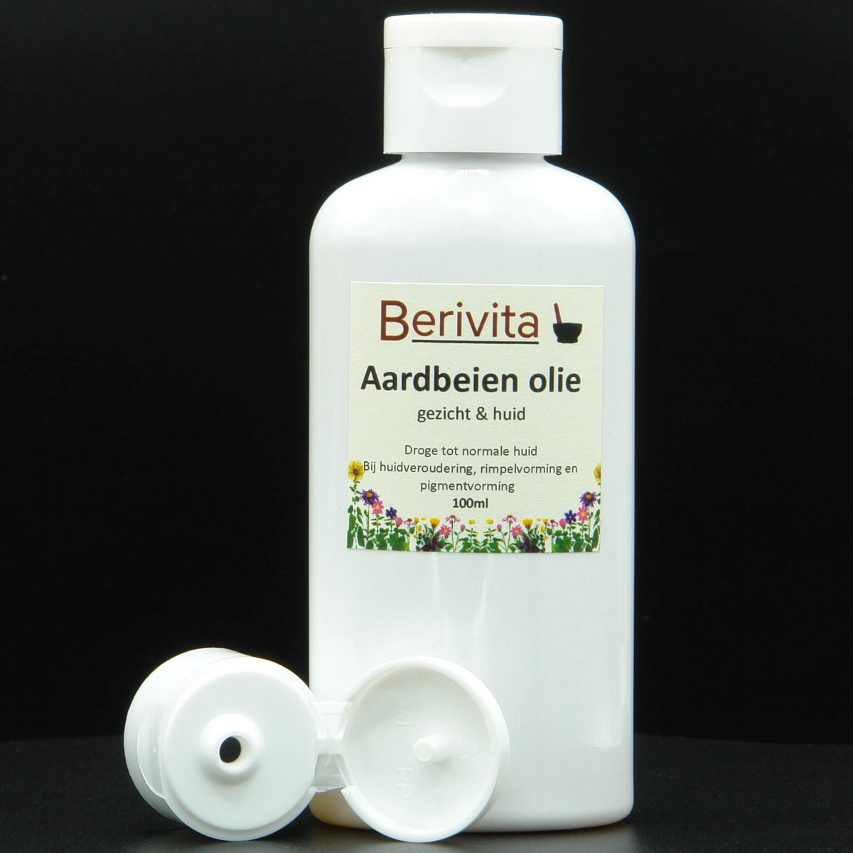 Goedkoopste Aardbei Olie Puur 100ml - Huidolie van zaden, pitten van Aardbeien, Aardbeienolie - Strawberry Oil