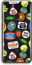 Case Company® - Google Pixel 3 hoesje - Fruitsticker - Soft Cover Telefoonhoesje - Bescherming aan alle Kanten en Schermrand