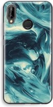 Case Company® - Huawei P20 Lite hoesje - Dreaming About Whales - Soft Cover Telefoonhoesje - Bescherming aan alle Kanten en Schermrand