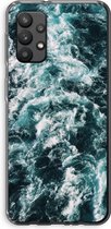 Case Company® - Samsung Galaxy A32 4G hoesje - Zee golf - Soft Cover Telefoonhoesje - Bescherming aan alle Kanten en Schermrand