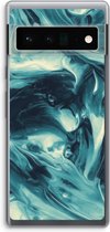 Case Company® - Google Pixel 6 Pro hoesje - Dreaming About Whales - Soft Cover Telefoonhoesje - Bescherming aan alle Kanten en Schermrand