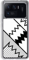 Case Company® - Xiaomi Mi 11 Ultra hoesje - Pop Art #5 - Soft Cover Telefoonhoesje - Bescherming aan alle Kanten en Schermrand