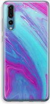 Case Company® - Huawei P20 Pro hoesje - Zweverige regenboog - Soft Cover Telefoonhoesje - Bescherming aan alle Kanten en Schermrand