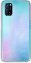 Case Company® - Oppo A52 hoesje - Mist pastel - Soft Cover Telefoonhoesje - Bescherming aan alle Kanten en Schermrand