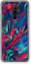 Case Company® - Xiaomi Redmi 9 hoesje - Pilgrims Of The Sea - Soft Cover Telefoonhoesje - Bescherming aan alle Kanten en Schermrand