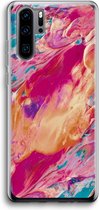 Case Company® - Huawei P30 Pro hoesje - Pastel Echoes - Soft Cover Telefoonhoesje - Bescherming aan alle Kanten en Schermrand