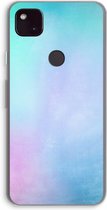 Case Company® - Google Pixel 4a 5G hoesje - Mist pastel - Soft Cover Telefoonhoesje - Bescherming aan alle Kanten en Schermrand