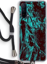 Case Company® - OnePlus Nord CE 5G hoesje met Koord - Ice Age - Telefoonhoesje met Zwart Koord - Bescherming aan alle Kanten en Over de Schermrand