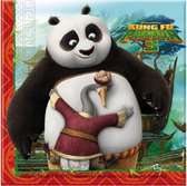 servetten Kung Fu Panda 33 cm papier 20 stuks
