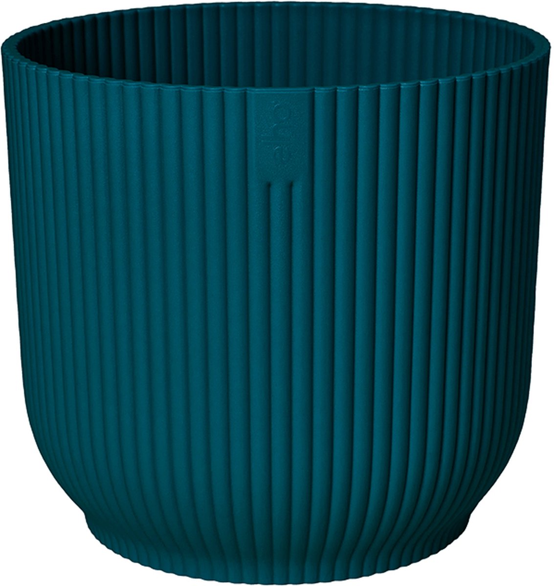 Elho Brussels Round Mini 12,5 - Vaso da fiori - Velluto Oro - Interno - 13 x H 11,4 cm