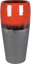 Amora Vase Black Red