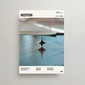 Inception Poster - Minimalist Filmposter A3 - Inception Movie Poster - Inception Merchandise - Vintage Posters - 3