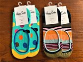 4 paar Happy socks, liner maat 36 – 40