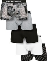 Urban Classics Boxershorts set -XL- Organic 5-Pack bandana Multicolours