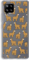Case Company® - Samsung Galaxy A42 5G hoesje - Alpacas - Soft Cover Telefoonhoesje - Bescherming aan alle Kanten en Schermrand