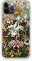 Case Company® - iPhone 12 Pro Max hoesje - Haeckel Orchidae - Soft Cover Telefoonhoesje - Bescherming aan alle Kanten en Schermrand