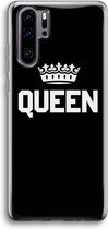 Case Company® - Huawei P30 Pro hoesje - Queen zwart - Soft Cover Telefoonhoesje - Bescherming aan alle Kanten en Schermrand