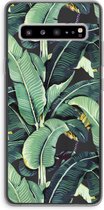 Case Company® - Samsung Galaxy S10 5G hoesje - Bananenbladeren - Soft Cover Telefoonhoesje - Bescherming aan alle Kanten en Schermrand