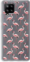 Case Company® - Samsung Galaxy A42 5G hoesje - Flamingo - Soft Cover Telefoonhoesje - Bescherming aan alle Kanten en Schermrand