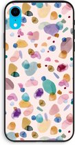 Case Company® - iPhone XR hoesje - Terrazzo Memphis - Biologisch Afbreekbaar Telefoonhoesje - Bescherming alle Kanten en Schermrand