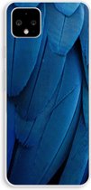 Case Company® - Google Pixel 4 XL hoesje - Pauw - Soft Cover Telefoonhoesje - Bescherming aan alle Kanten en Schermrand