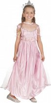 verkleedjurk beauty prinses meisjes roze maat 104-116