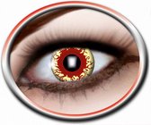 contactlenzen Monster siliconen rood/geel/zwart