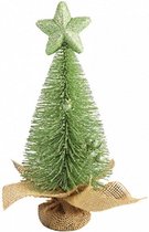 kerstboom Claudio 25 cm zijde groen