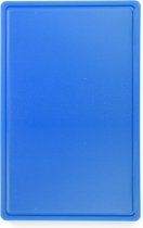 Veluw® Snijplank HACCP GN1/1 - Met Sapgeul - Blauw - 53 x 32,5 x (H)1,5cm