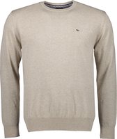 Jac Hensen Pullover - Modern Fit - Beige - 5XL Grote Maten