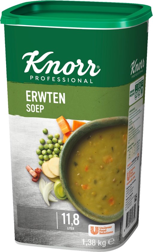 Knorr - Basis voor Hollandse Erwtensoep - 12 liter | bol