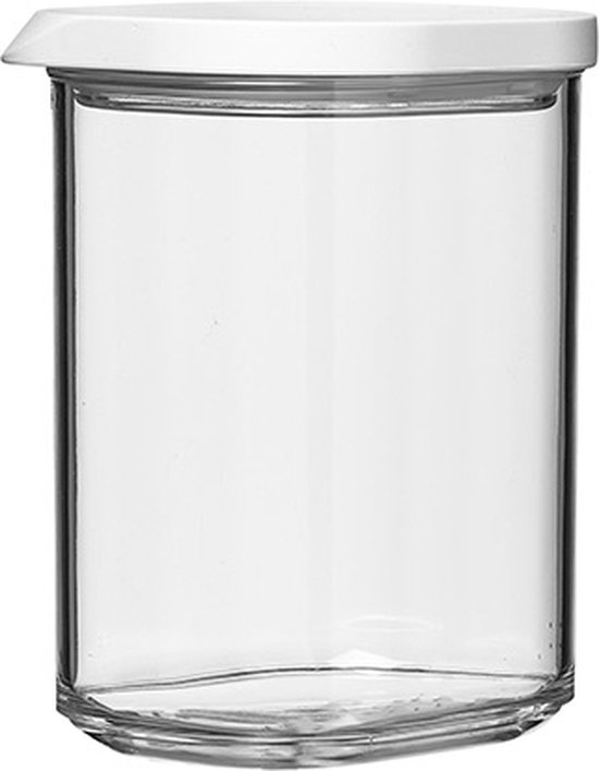Boîte De Conservation Mepal Volumia 2.0 L - Blanc - Couvercle Inclus - En Mélamine - Empilable - Pour Rangement Et Service - 10