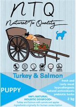 Natural To Quality Puppy kalkoen en zalm 2 kg