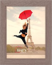 HAES DECO - Houten fotolijst Paris bruin voor 1 foto formaat 18x24 - SP001185