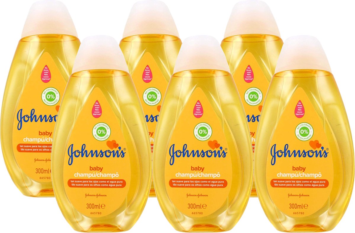 Goedkoopste Johnson’s Baby Shampoo Regular – Voordeelverpakking 6 x 300 ml