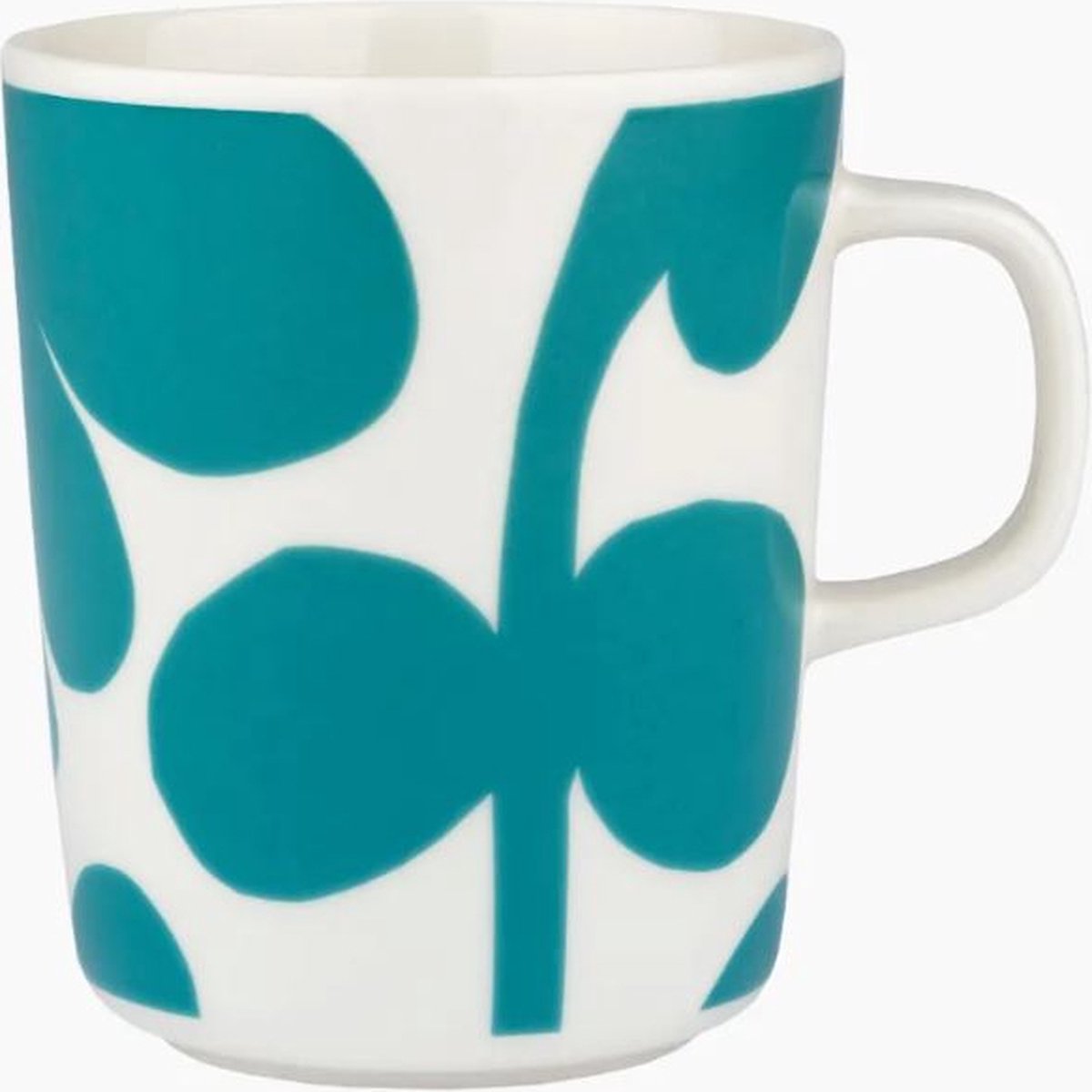 Marimekko - LEIKKO - Koffiekop - 2dl - Blauw Wit