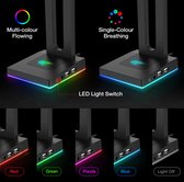 Headset Houder - Headset Standaard - Headset Hanger - Headset Standaard Met Verlichting - RGB - Kleuren