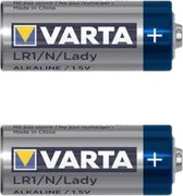 VARTA - Batterij - LR1/N/LADY - Alkaline - 1,5 Volt - 2 STUK(S)