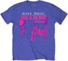 Roxy Music - Love Is The Drug Heren T-shirt - M - Blauw