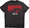 DC Comics Batman - The Batman Red Car Heren T-shirt - M - Zwart