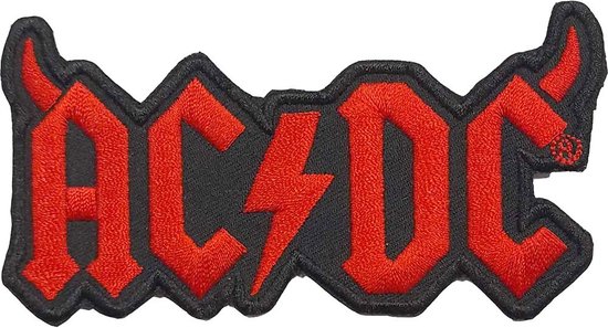 AC/DC - Horns Patch - Rood/Zwart | bol