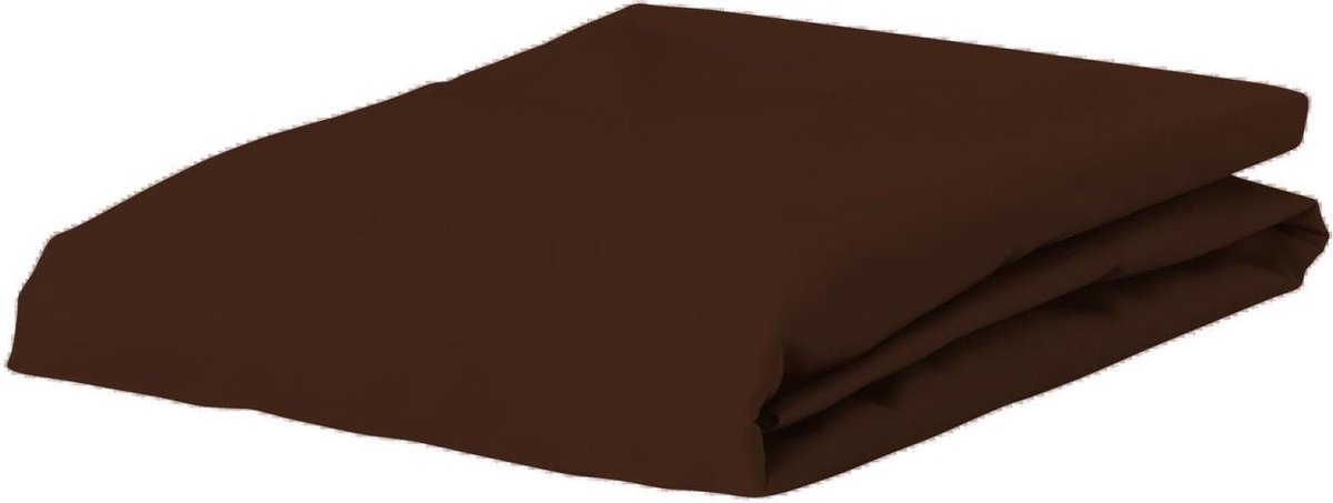 ESSENZA Minte Hoeslaken Chocolade - 180x200 cm
