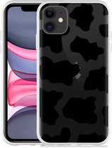Geschikt voor Apple iPhone 11 Hoesje Koeienvlekken - Designed by Cazy