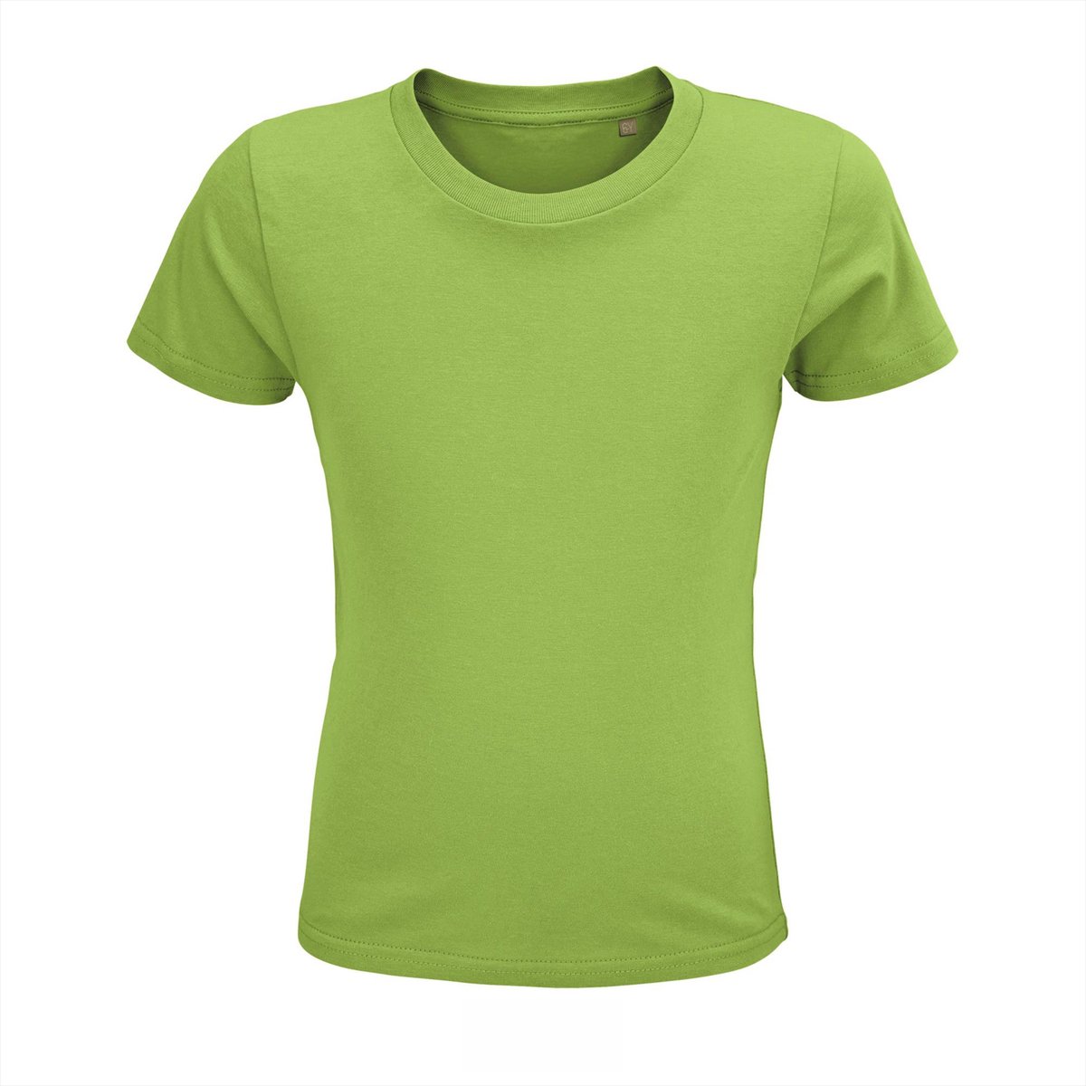 T-shirt kinderen - Apple Green - 8 jaar