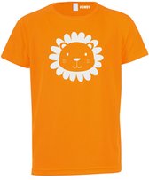 T-shirt kinderen Leeuwtje | koningsdag kinderen | oranje shirt | Oranje | maat 80