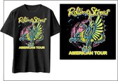 The Rolling Stones - American Tour Dragon Heren T-shirt - L - Zwart