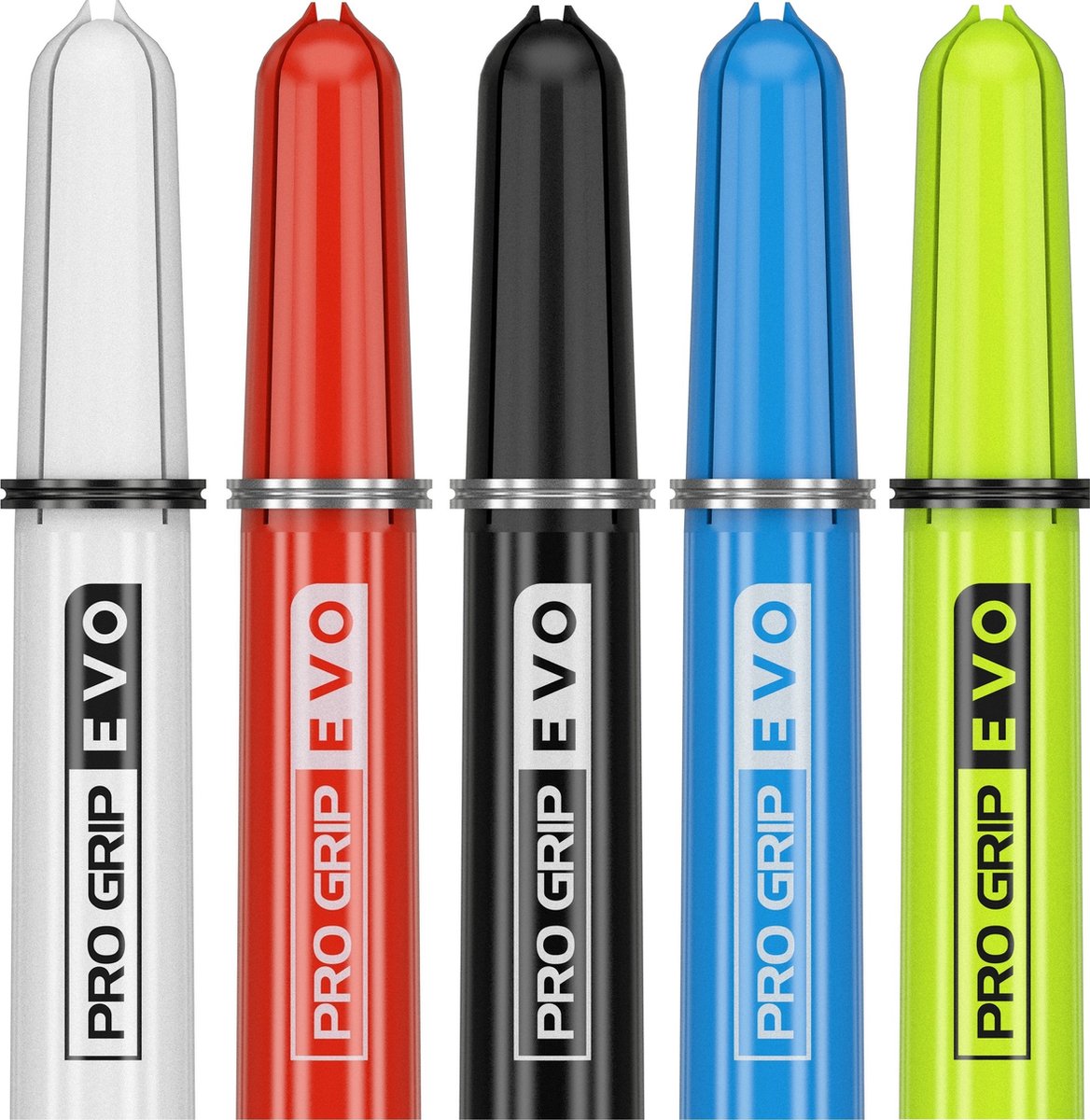 Zwarte Plastic Darts Tops voor Shafts, 9 Stuks